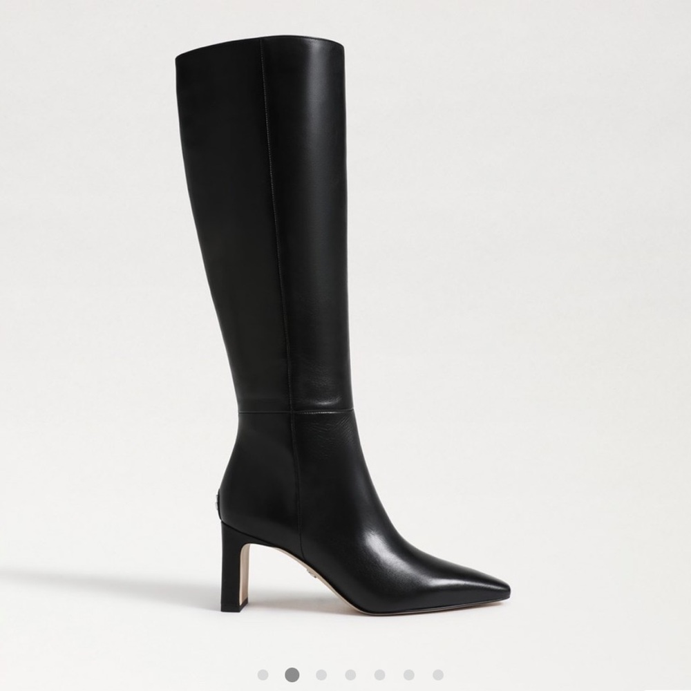 Sam Edelman Black Sylvia Knee High Boot
